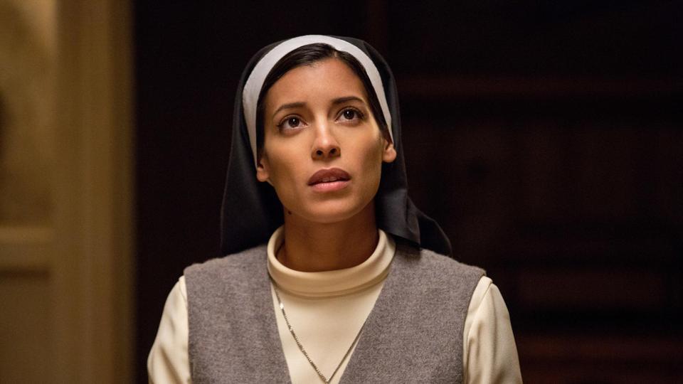 Annabelle: Creation: Stephanie Sigman On Playing A Nun, Acting With Children And Blessing The Set From Real Evil