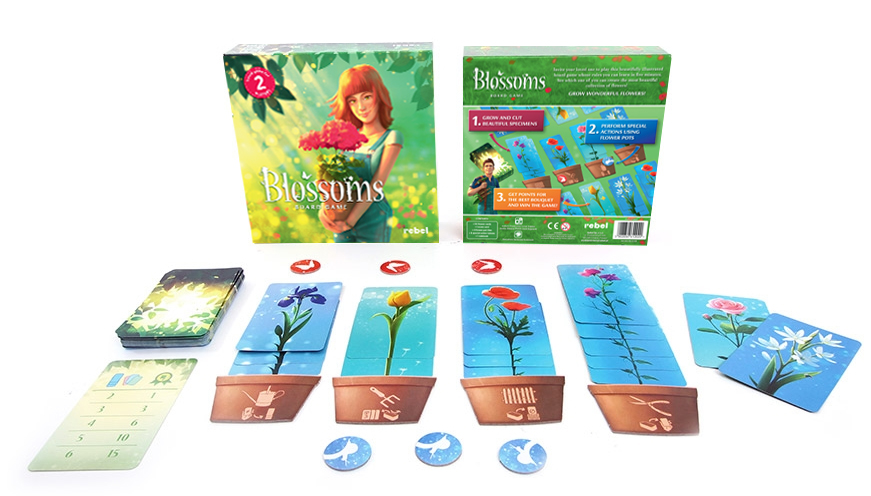 Tabletop Game Review: Blossoms