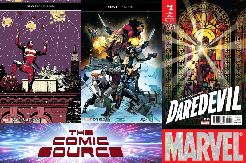 The Comic Source Podcast Episode #658 – Marvel Monday: Season’s Beatings, X-Force #1 & Daredevil #15