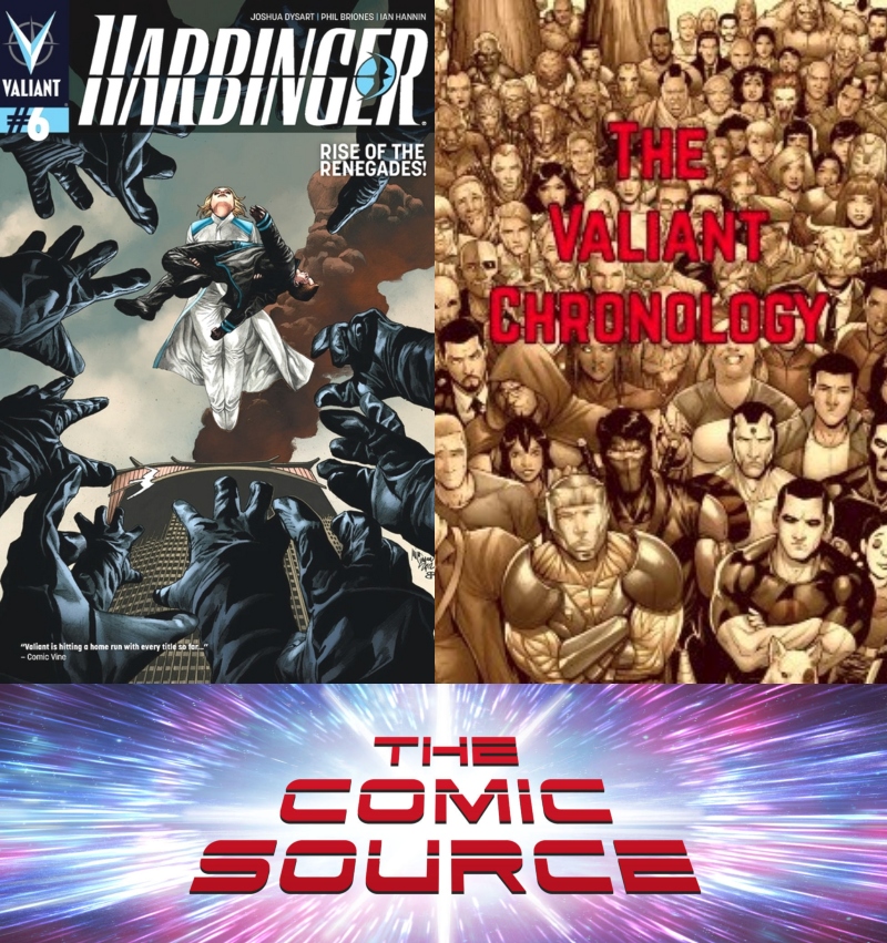 Valiant Sunday – Chronology – Harbinger #6: The Comic Source Podcast Episode #665