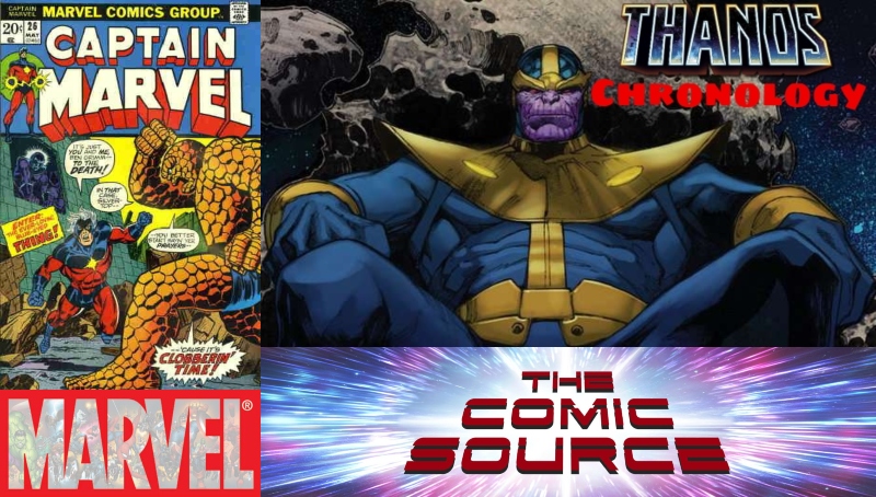 Thanos Chronology – Captain Marvel #26: The Comic Source Podcast Episode #674