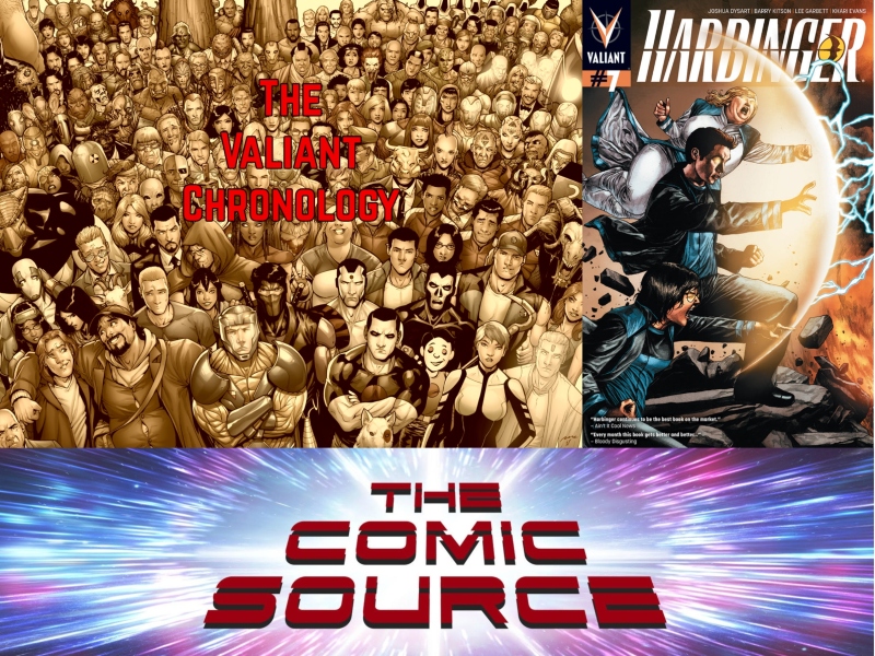 Harbinger #7 – Valiant Sunday Chronology: The Comic Source Podcast Episode #676