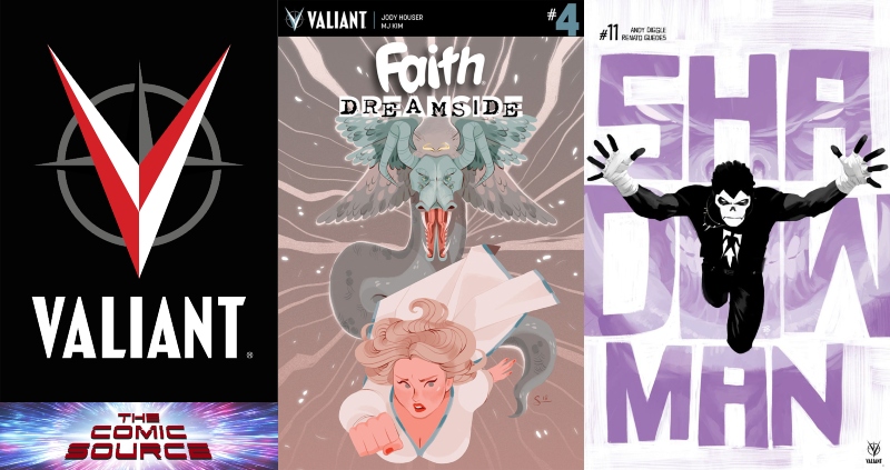 Valiant Sunday: Faith Dreamside #4 & Shadowman #11: The Comic Source Podcast Episode #686