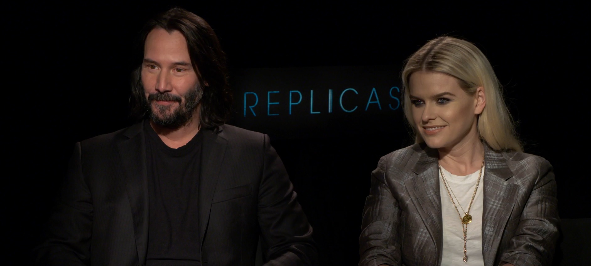 Replicas: Keanu Reeves and Alice Eve Interview