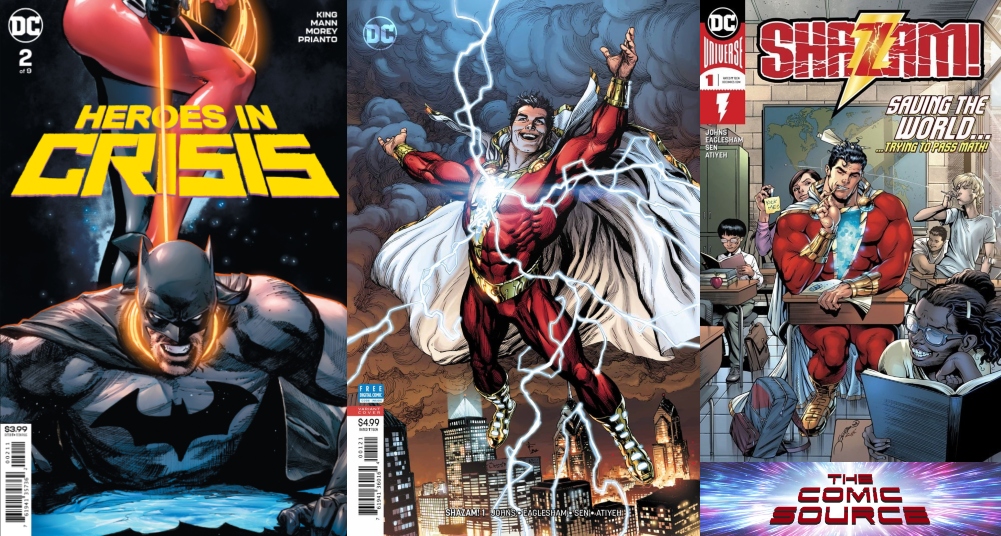 Heroes in Crisis #2 & Shazam #1: The Comic Source Podcast Episode #663