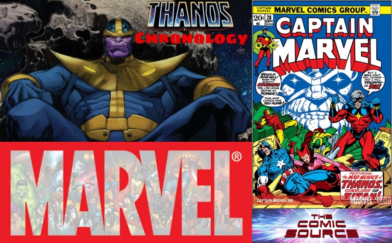Thanos Chronology – Captain Marvel #28: The Comic Source Podcast Episode #695