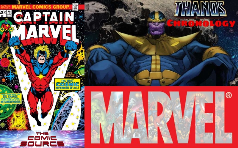 Marvel Chronology – Thanos Reading Order: Captain Marvel #29: The Comic Source Podcast Episode #705