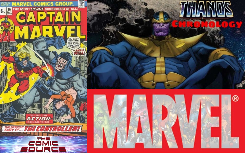 Marvel Chronology – Thanos Reading Order: Captain Marvel #30: The Comic Source Podcast Episode #715