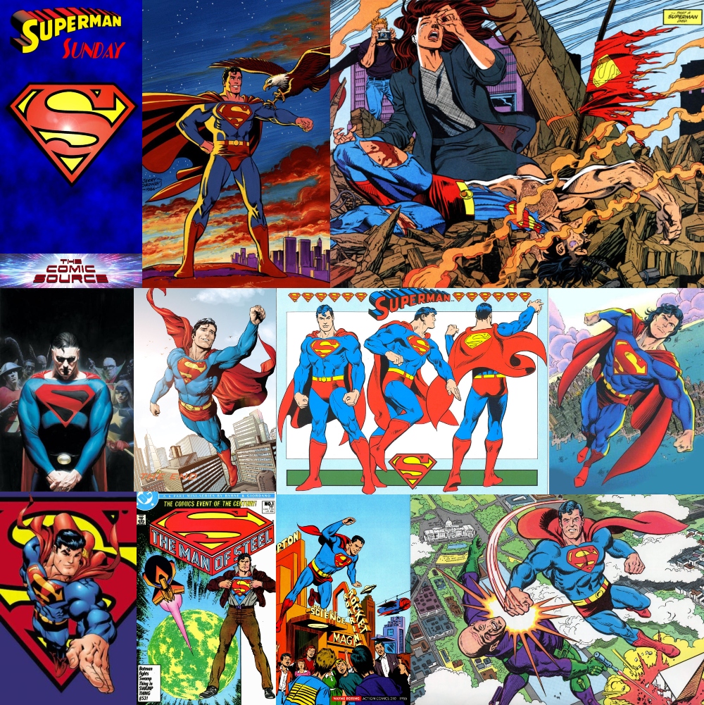 Superman Sunday – Top 5 Superman Artists: The Comic Source Podcast Episode #717