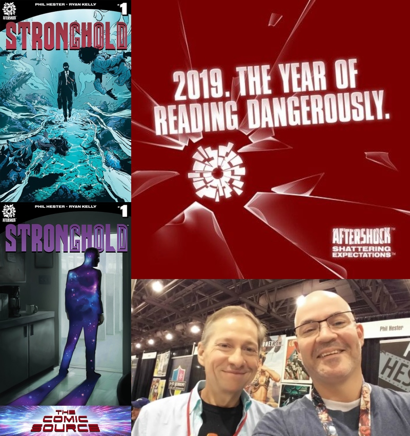 AfterShock Monday – Stronghold Spotlight with Phil Hester: The Comic Source Podcast Episode #728