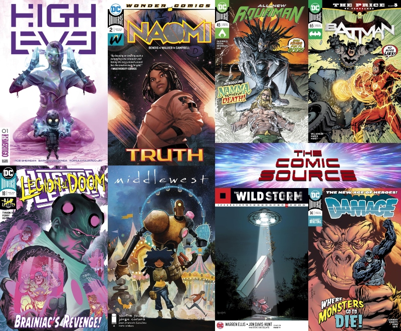 New Comic Wednesday February 20, 2019: The Comic Source Podcast Episode #731