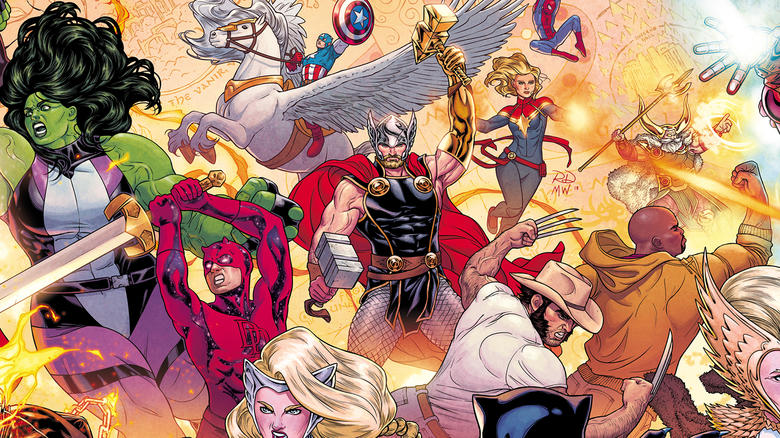 Pyeong Jun Park’s Variant Cover For Marvel’s War Of The Realms #1 Released