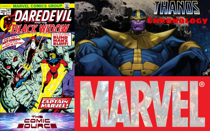Marvel Chronology – Thanos Reading Order Daredevil #107: The Comic Source Podcast Episode #755