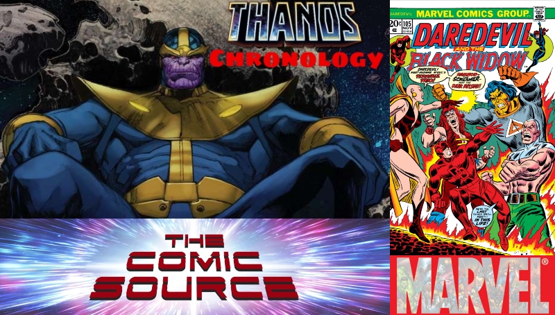 Marvel Chronology: Thanos Reading Order – Daredevil #105: The Comic Source Podcast Episode #735