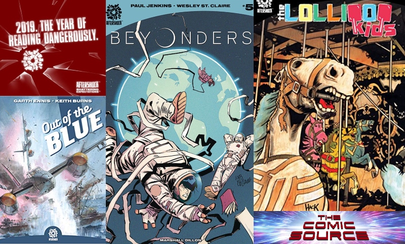 AfterShock Monday – Beyonders #5, Lollipop Kids #4 & Out of the Blue HC: The Comic Source Podcast Episode #778
