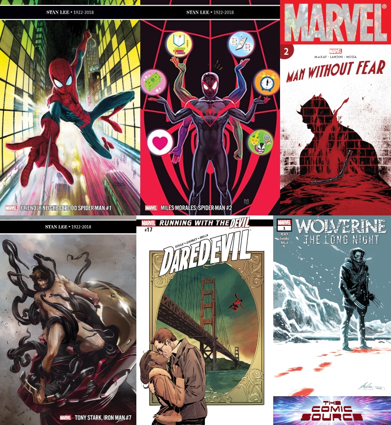Marvel Monday – Wolverine Long Night #1, Tony Stark, Iron Man  #7, Miles Morales, Spider-Man #2, Friendly Neighborhood Spider-Man #1, Man Without Fear #2, Daredevil #17: The Comic Source Podcast Episode #679
