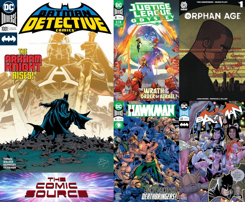 New Comic Wednesday April 10, 2019: The Comic Source Podcast Episode #804