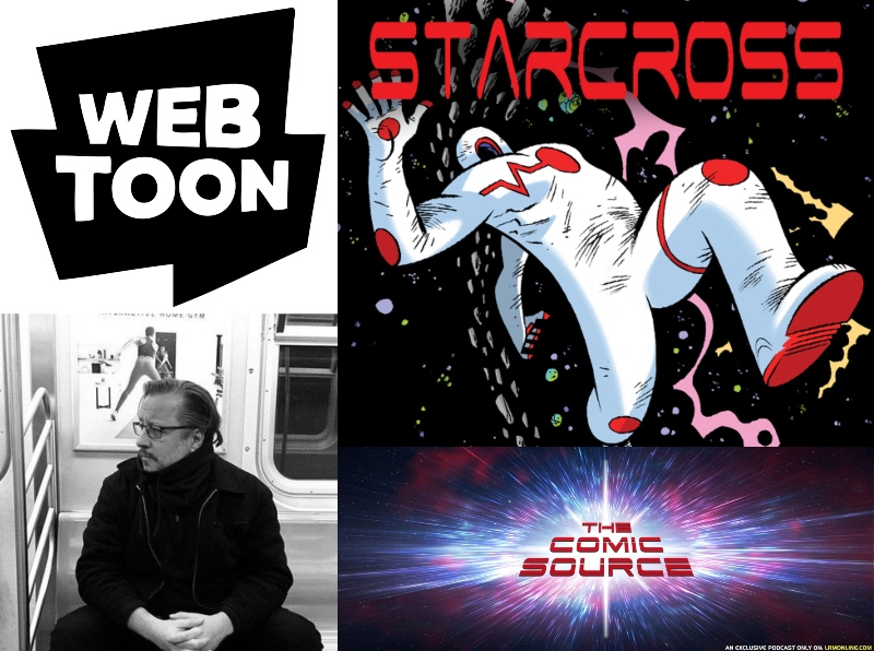 Webtoon Wednesday – Star Cross with Dean Haspiel: The Comic Source Podcast Episode #815