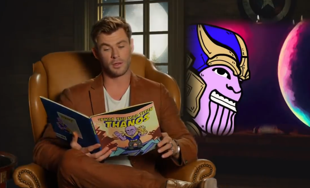 Watch The Avengers: Endgame Cast Read Thanos Children’s Book