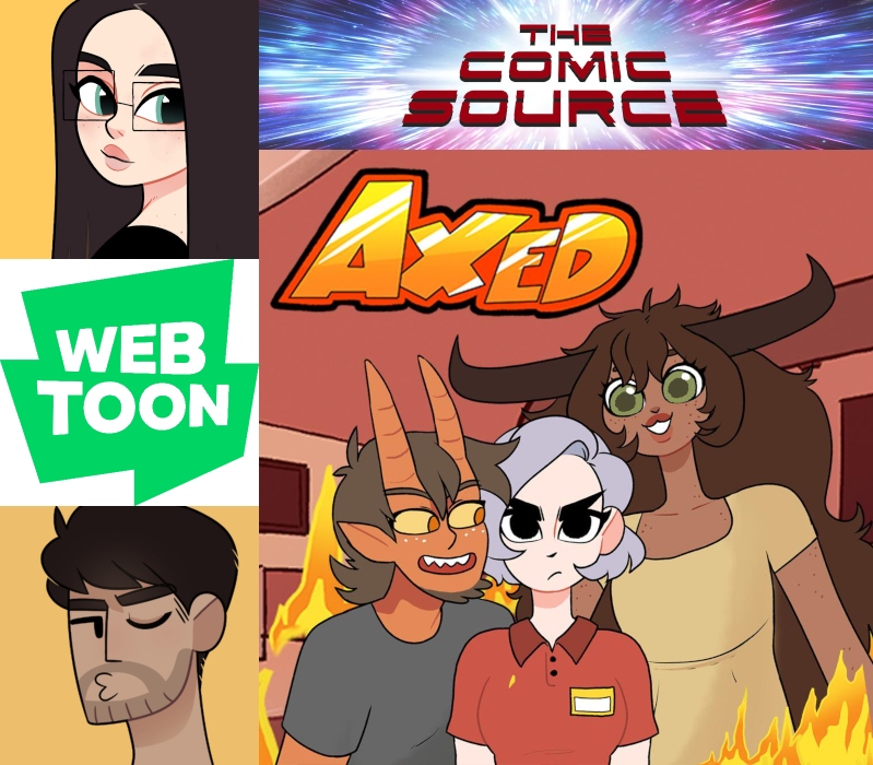 Webtoon Wednesday – AxedWith Emi & Shren: The Comic Source Podcast Episode #844