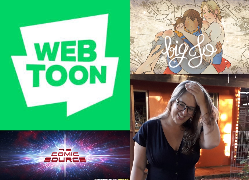 WEBTOON Wednesday – Big Jo with Julia Arostegi: The Comic Source Podcast Episode #834
