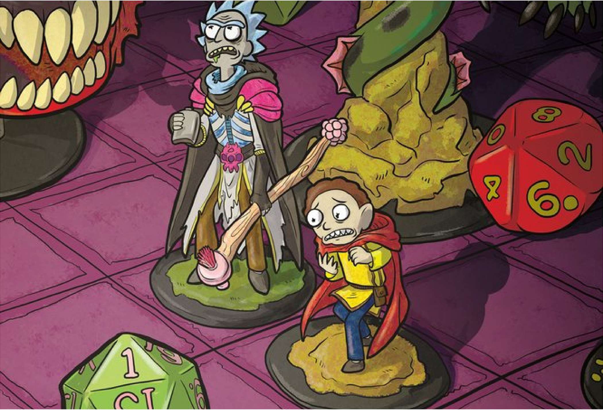 Rick And Morty Dungeons & Dragons Tabletop Game Coming This Fall