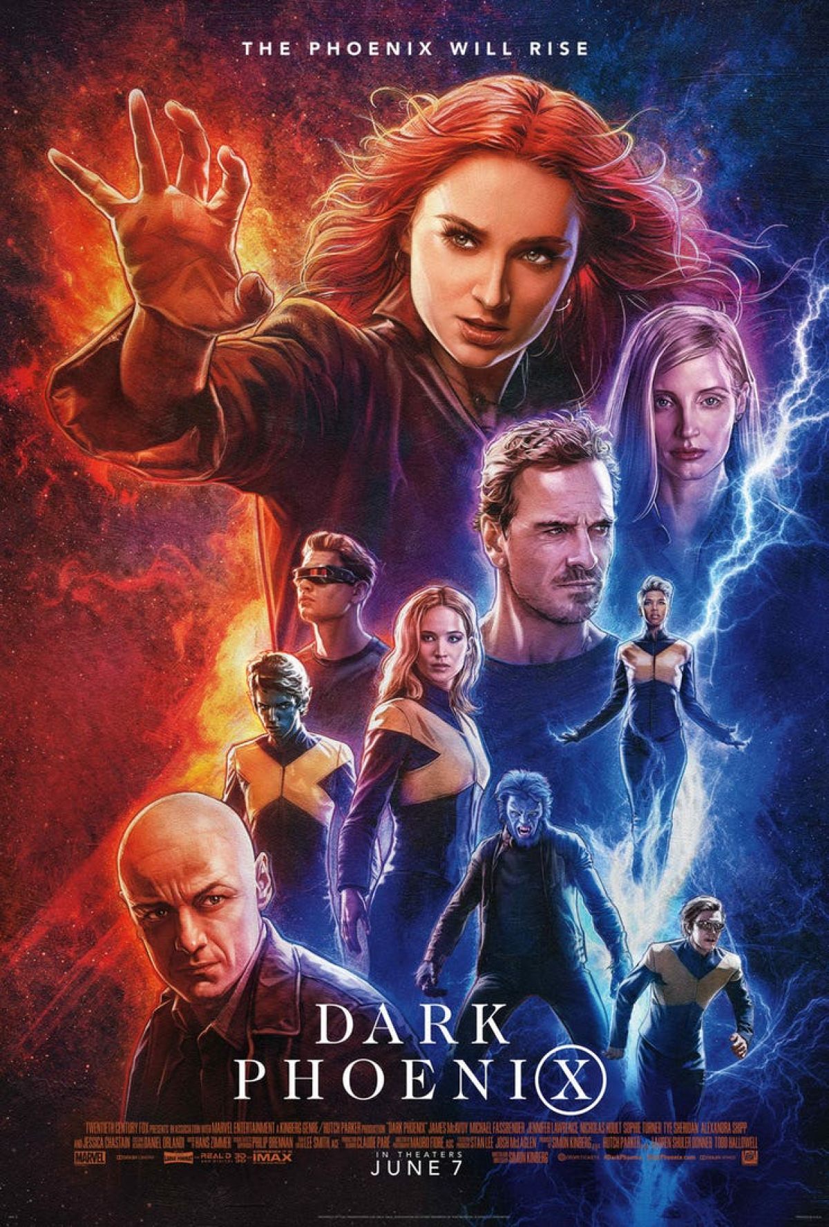 Dark Phoenix Projected To Hit $50-$55M In Opening Weekend
