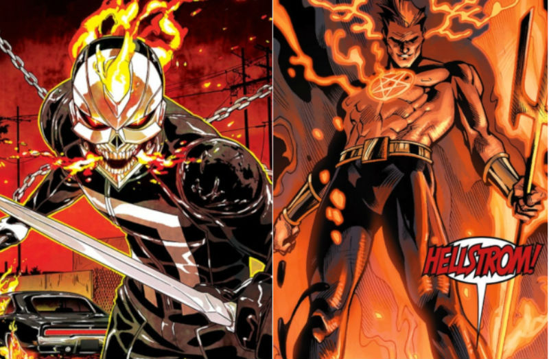 UPDATED: Ghost Rider And Helstrom Live-Action Shows Heading To Hulu