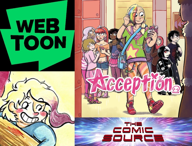 WEBTOON Wednesday – Acception with Coco Ouwerkerk: The Comic Source Podcast Episode #905