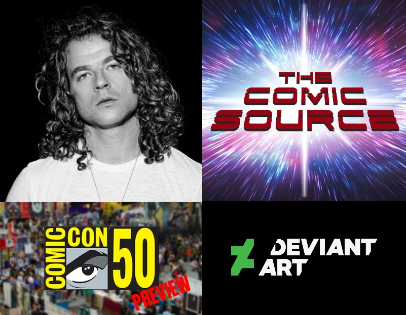 SDCC 2019 Preview – DeviantArt with Justin Maller: The Comic Source Podcast Episode #942