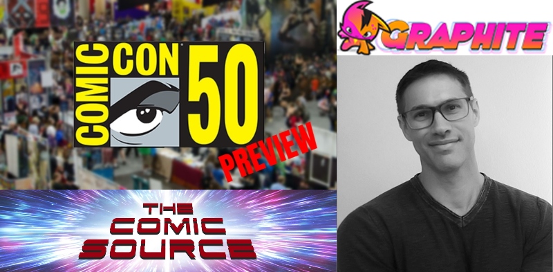 San Diego Comic Con 2019 Preview – Graphite Comics with Tom Akel: The Comic Source Podcast Episode #947