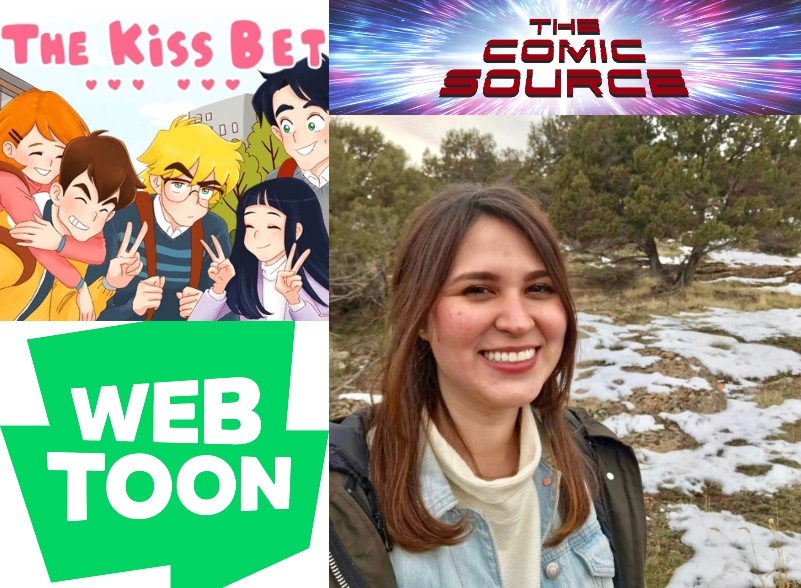 Webtoon Wednesday – The Kiss Bet with Ingrid Ochoa: The Comic Source Podcast Episode #957