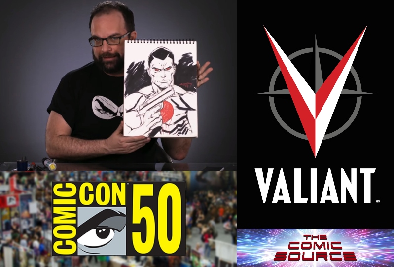 Valiant Sunday – Bloodshot with Tim Seeley from SDCC 2019: The Comic Source Episode #971