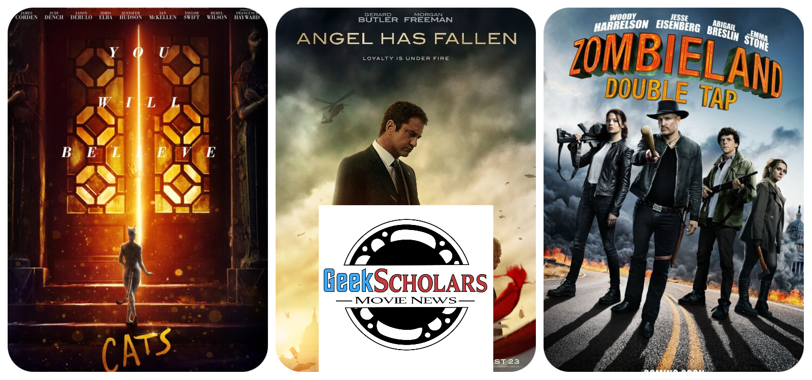 Cats a Catastrophe? Angel Has Fallen Will Rise? Zombieland: Double Tap Taps into Magic Again?