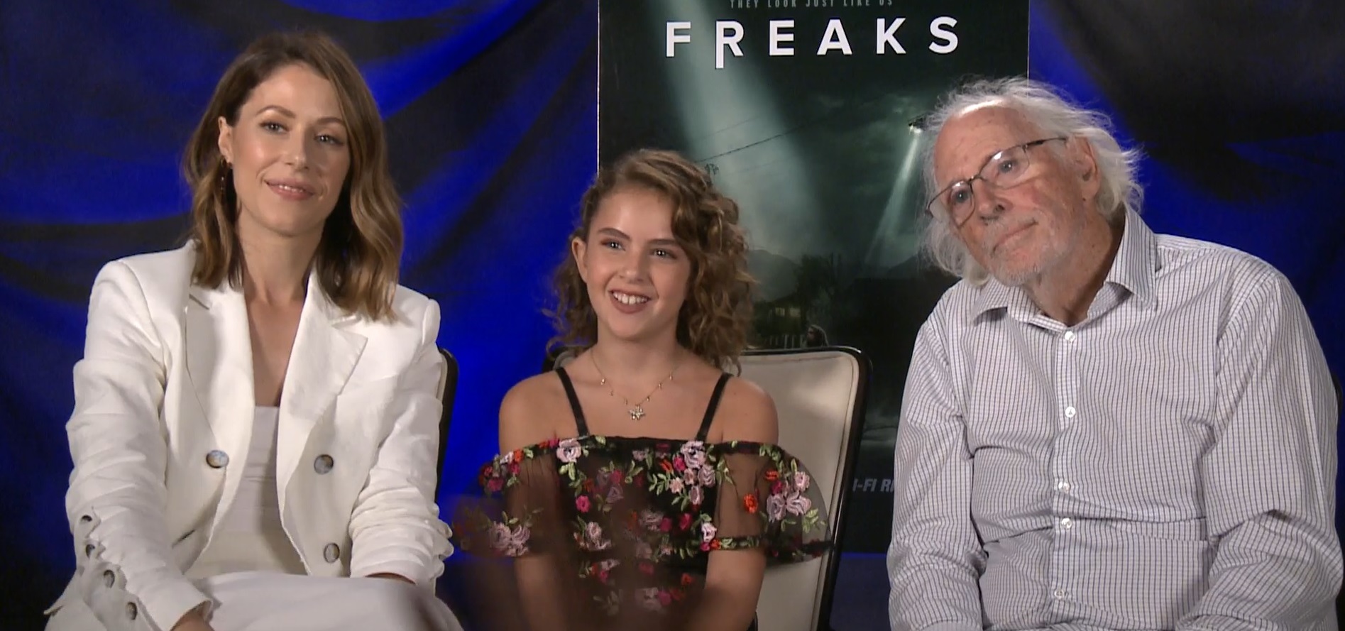 Freaks: Amanda Crew, Lexy Kolker and Bruce Dern on Family Dynamics with Superpowers