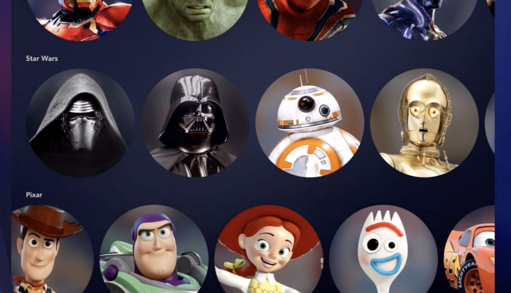 Disney+ Check Out Some Of The Avatars You Can Use In The Streaming