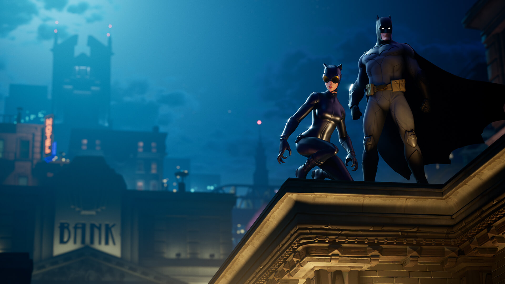For A Limited Time Tilted Town Is Gotham City In Fortnite