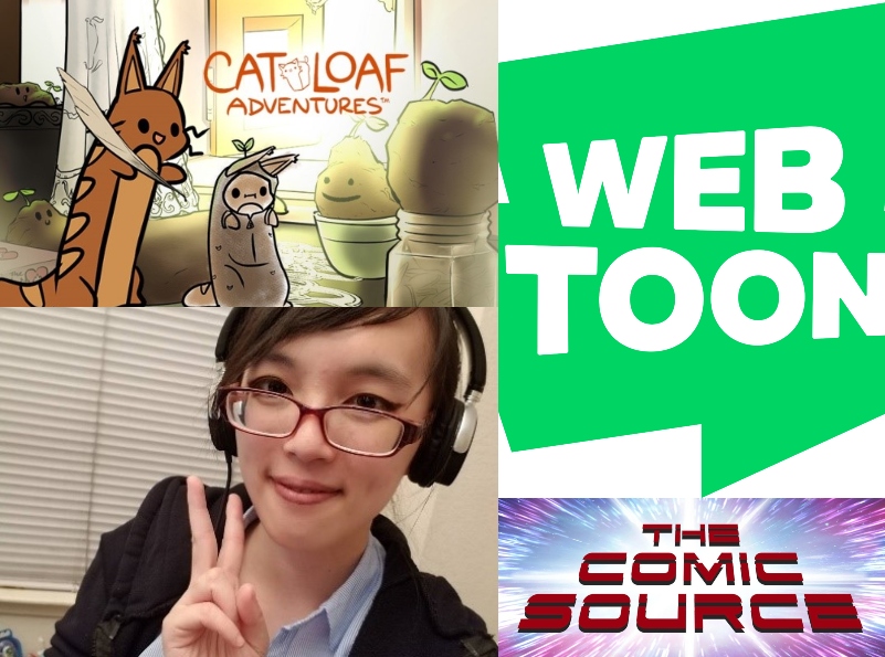 WEBTOON Wednesday – Cat Loaf Adventures with Kyutepastry: The Comic Source Podcast Episode #1067