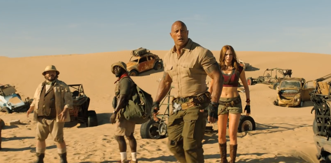 Jumanji: The Next Level Trailer Brings New Places And Faces
