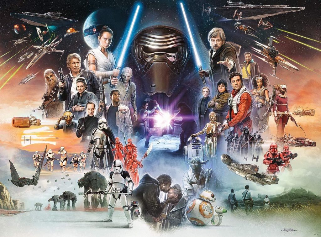 Check Out This Cool New Official Star Wars Sequel Trilogy Poster LRM