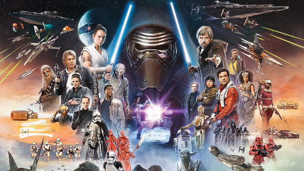 Check Out This Cool New Official Star Wars Sequel Trilogy Poster - LRM