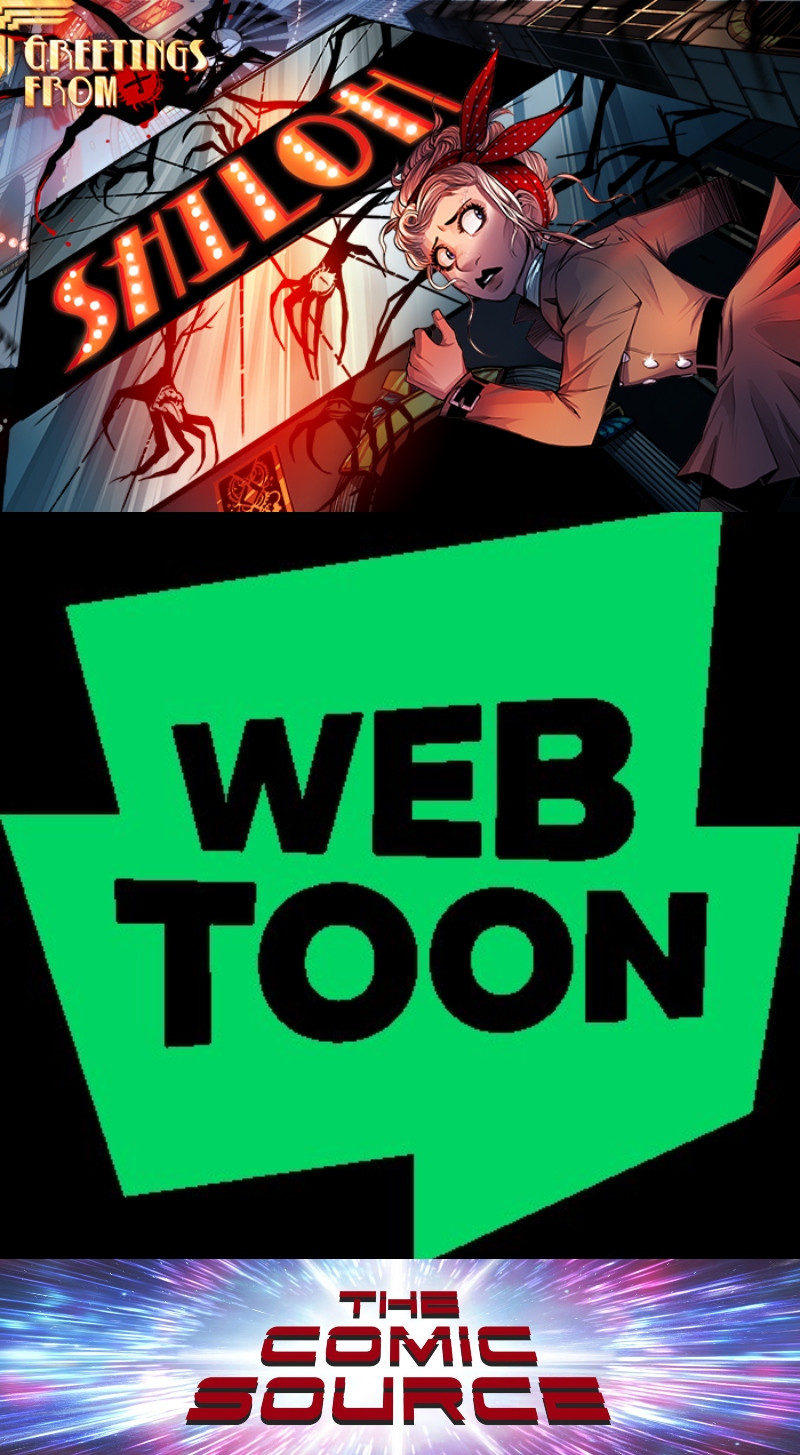 WEBTOON Wednesday – Shiloh with Kit Trace & Kate Flynn: The Comic Source Podcast Episode #1167