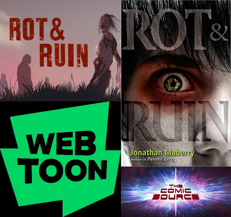 WEBTOON Wednesday – Rot & Ruin with Jonathan Maberry: The Comic Source Podcast Episode #1177