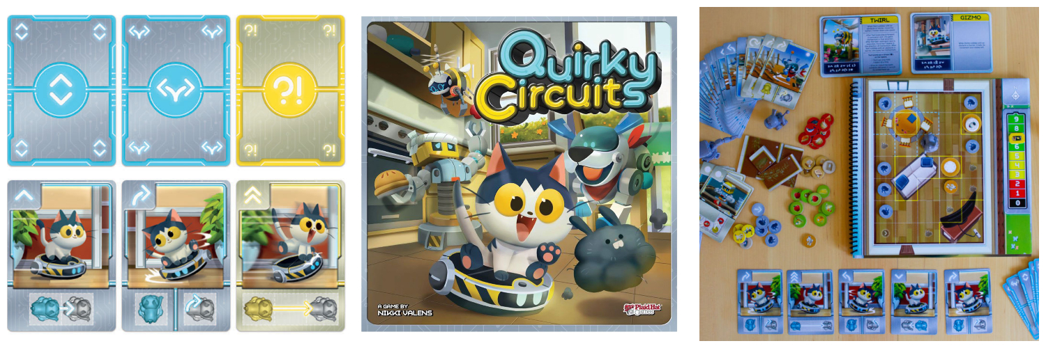 Tabletop Game Review: Quirky Circuits