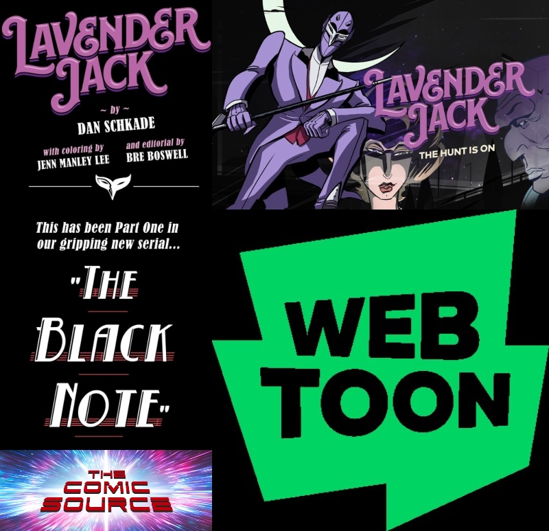 Lavender Jack Season 2 – WEBTOON Wednesday with Dan Schkade: The Comic Source Podcast Episode #1227