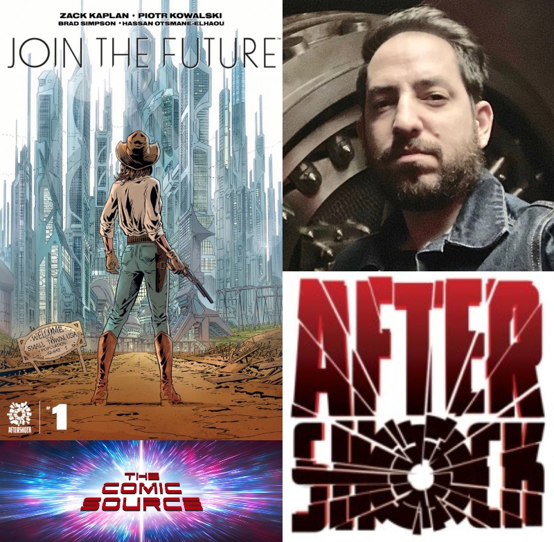 LRM Exclusive – Join The Future with Zack Kaplan – AfterShock Monday: The Comic Source Podcast Episode #1233