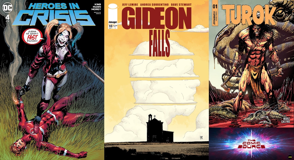 Spotlight Friday – Heroes in Crisis #4, Gideon Falls #10 & Turok #1  The Comic Source Podcast  Episode #694