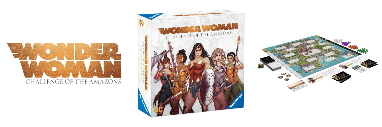 Tabletop Game Review – Wonder Woman: Challenge of the Amazons