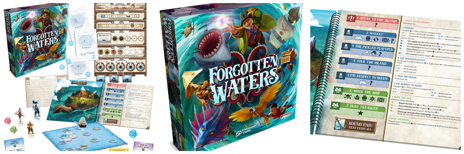 Tabletop Game Review – Forgotten Waters