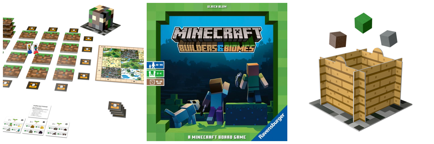 Tabletop Game Review – Minecraft: Builders and Biomes